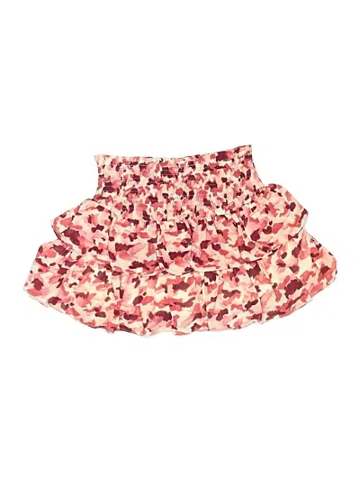 Pre-owned Blu Pepper Casual Skirt In Pink