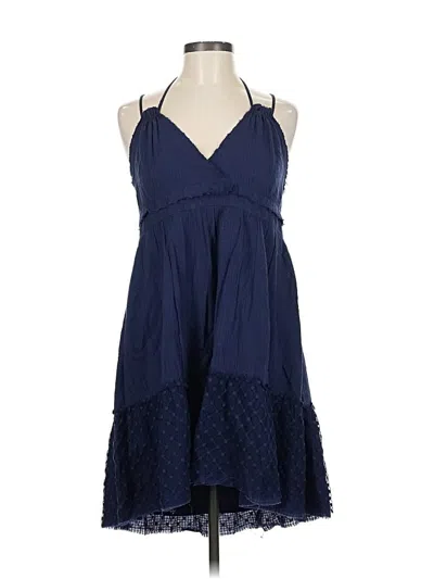 Pre-owned Blu Pepper Cocktail Dress In Blue