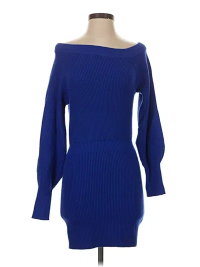 Blu Pepper Cocktail Dress In Blue