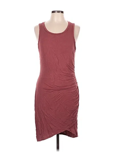 Pre-owned Blu Pepper Cocktail Dress In Burgundy