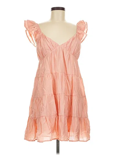 Pre-owned Blu Pepper Cocktail Dress In Orange