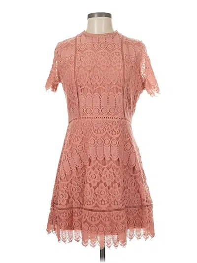 Pre-owned Blu Pepper Cocktail Dress In Pink