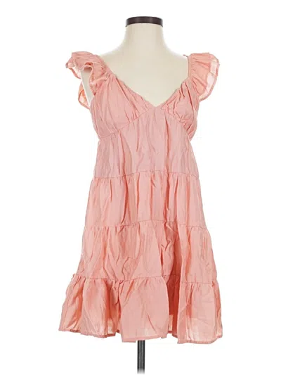 Pre-owned Blu Pepper Cocktail Dress In Pink