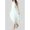 Blu Pepper Corset Bow Strap Midi Sundress
