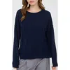 Blu Pepper Crewneck Sweater In Blue