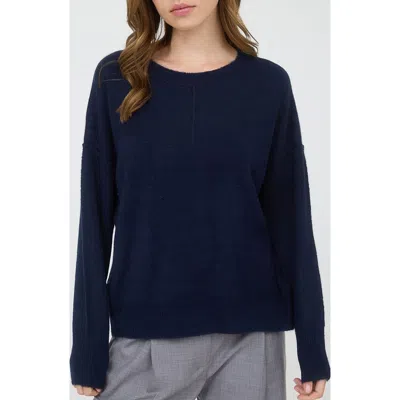 Blu Pepper Crewneck Sweater In Blue