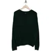 Blu Pepper Crewneck Sweater In Hunter Green