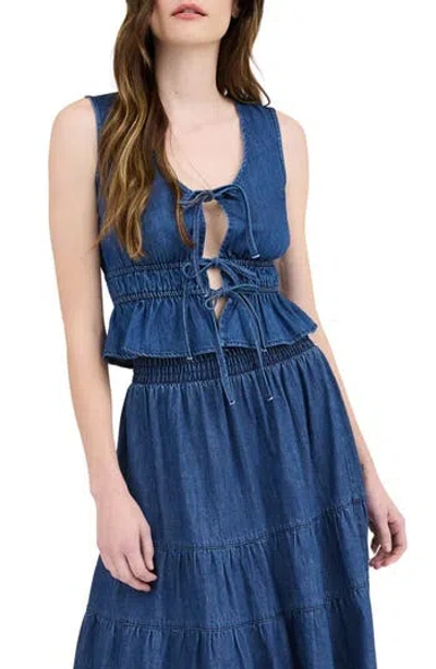 Blu Pepper Denim Tank Top