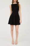 Blu Pepper Fit & Flare Minidress