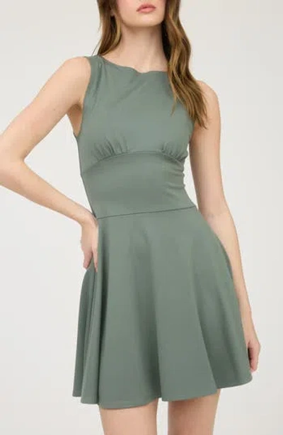 Blu Pepper Fit & Flare Minidress