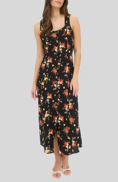 Blu Pepper Floral Maxi Sundress