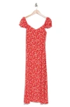 Blu Pepper Floral Midi Dress