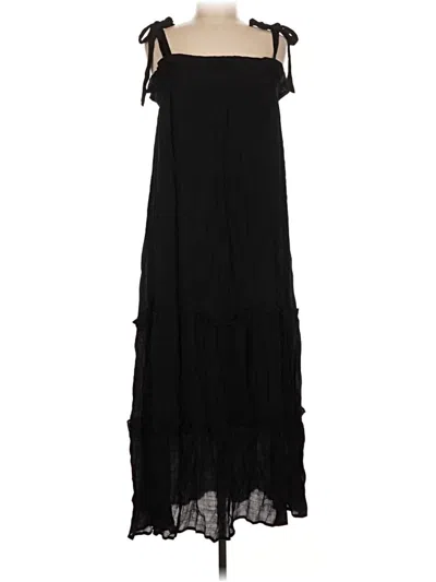 Pre-owned Blu Pepper Formal Skirt In Black