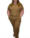 Blu Pepper I'm That Girl Set In Mocha In Green