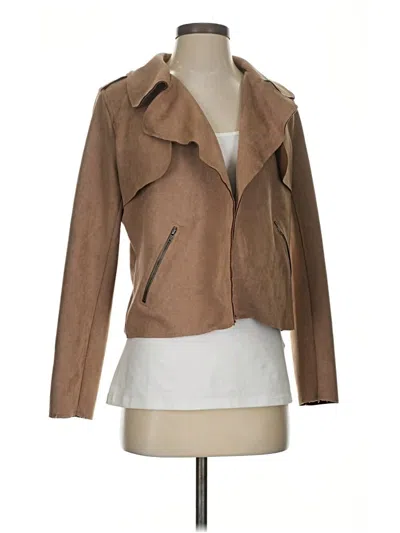 Pre-owned Blu Pepper Jacket In Brown
