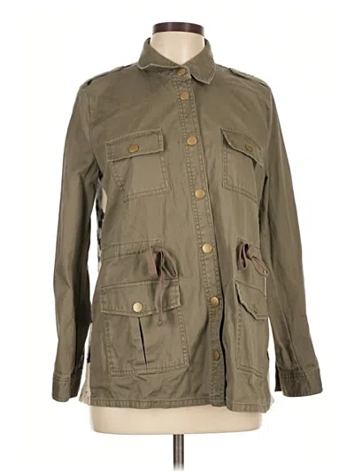 Pre-owned Blu Pepper Jacket In Green