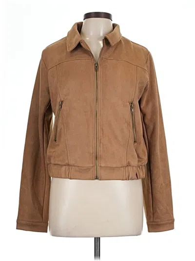 Pre-owned Blu Pepper Jacket In Tan