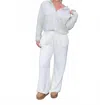 Blu Pepper Makena Lounge Pants In Cream In White