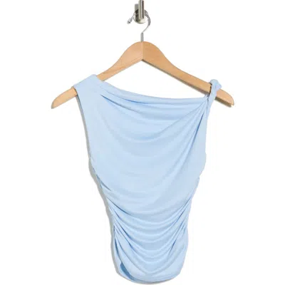 Blu Pepper One-shoulder Top In Blue