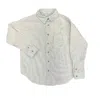 Blu Pepper Perch By The River Corduroy Button Up Jacket In White In White