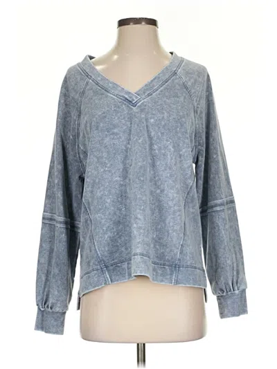 Pre-owned Blu Pepper Pullover Sweater In Blue