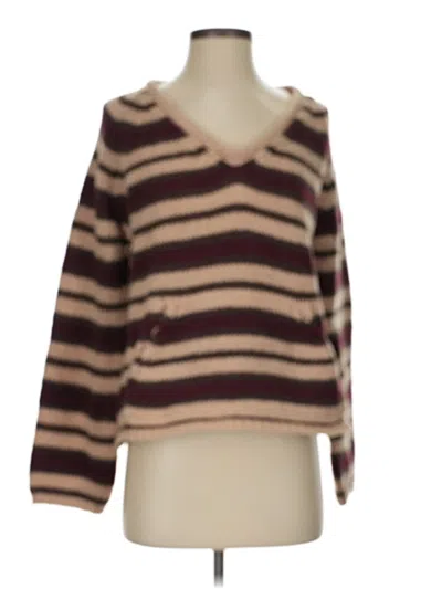 Pre-owned Blu Pepper Pullover Sweater In Brown
