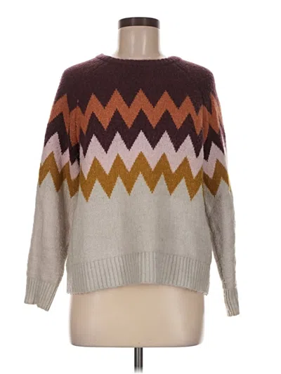 Pre-owned Blu Pepper Pullover Sweater In Brown