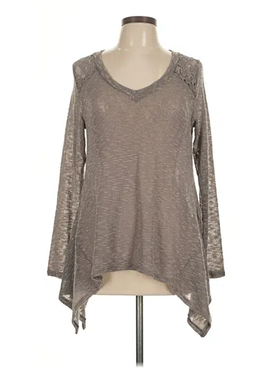 Pre-owned Blu Pepper Pullover Sweater In Gray