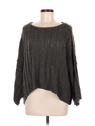 Pre-owned Blu Pepper Pullover Sweater In Gray