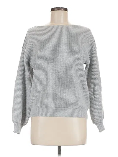 Pre-owned Blu Pepper Pullover Sweater In Gray