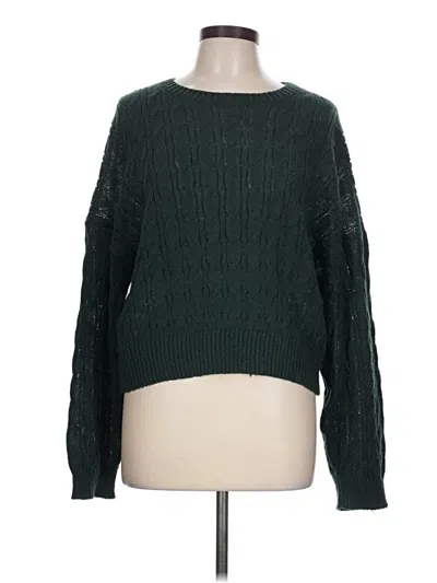 Pre-owned Blu Pepper Pullover Sweater In Green