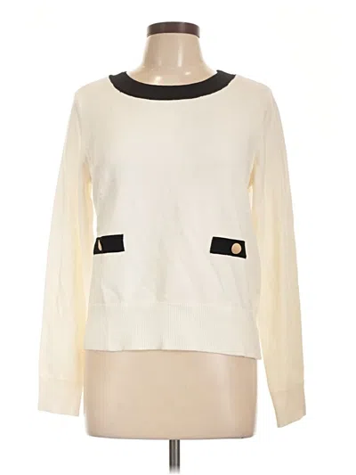 Pre-owned Blu Pepper Pullover Sweater In Ivory