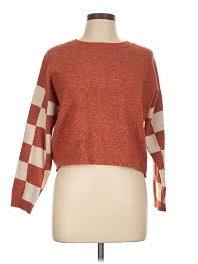 Pre-owned Blu Pepper Pullover Sweater In Red