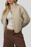 Blu Pepper Quilted Jacket In Neutral