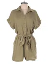 Blu Pepper Romper In Green