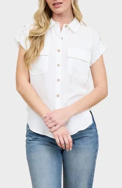 Blu Pepper Short Sleeve Button-up Shirt