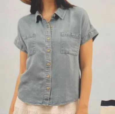 Blu Pepper Short Sleeve Denim Shirt