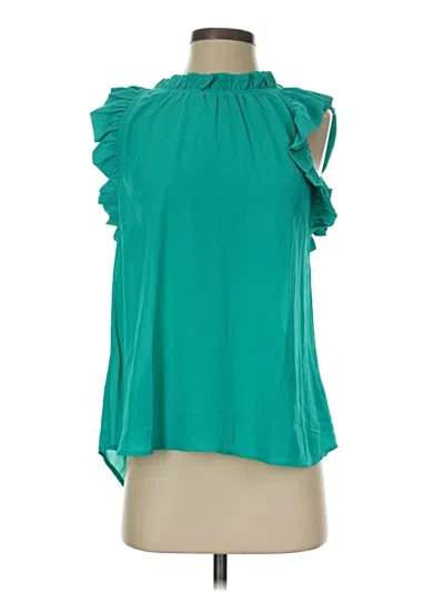 Pre-owned Blu Pepper Sleeveless Blouse In Blue