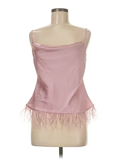 Pre-owned Blu Pepper Sleeveless Blouse In Pink