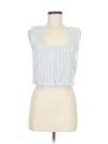 Blu Pepper Sleeveless Blouse In White