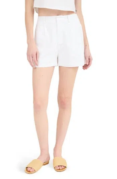 Blu Pepper Solid Pleated Front Shorts