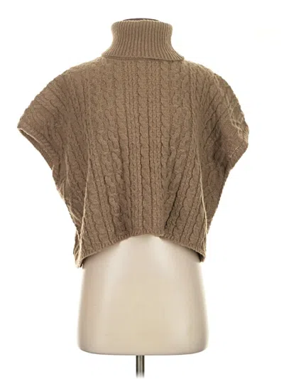 Pre-owned Blu Pepper Sweater Vest In Brown