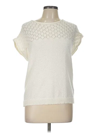 Pre-owned Blu Pepper Sweater Vest In Ivory