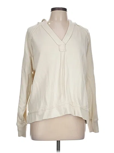 Pre-owned Blu Pepper Sweatshirt In Ivory