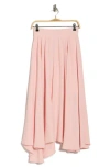 Blu Pepper Textured Pull-on Skirt In Pink