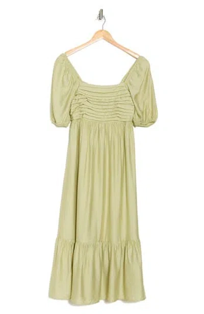 Blu Pepper Tiered Midi Dress