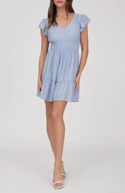 Blu Pepper Tiered Minidress
