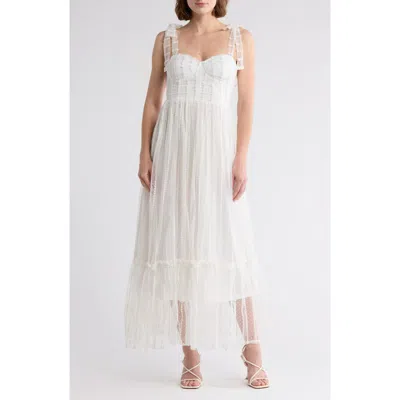 Blu Pepper Tulle Maxi Sundress