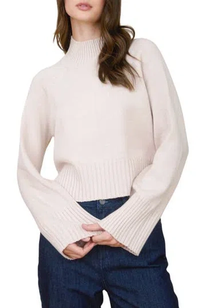 Blu Pepper Turtleneck Cozy Sweater In Brown