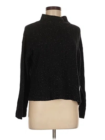 Pre-owned Blu Pepper Turtleneck Sweater In Black